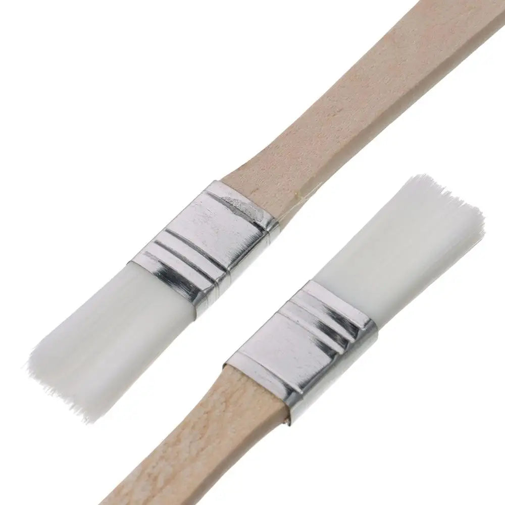 0.5" Nylon Bent Head Paint Brush – 1 or 12 Pcs | Nixie Angled Paint Brush Nixie