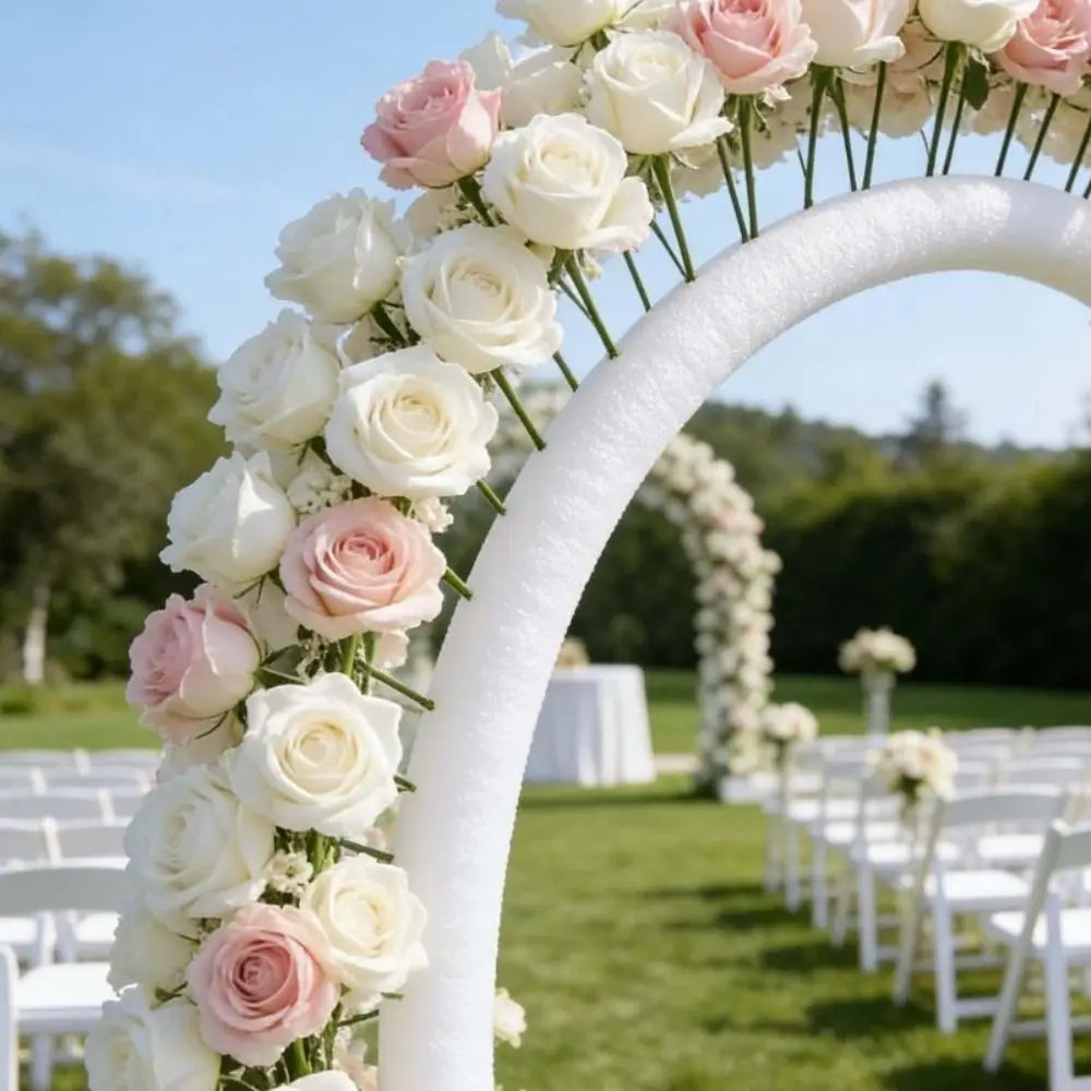 2M EPE Foam Floral Craft Stick – Flexible Wreath & Arch Rod Floral Craft Foam Rod Nixie