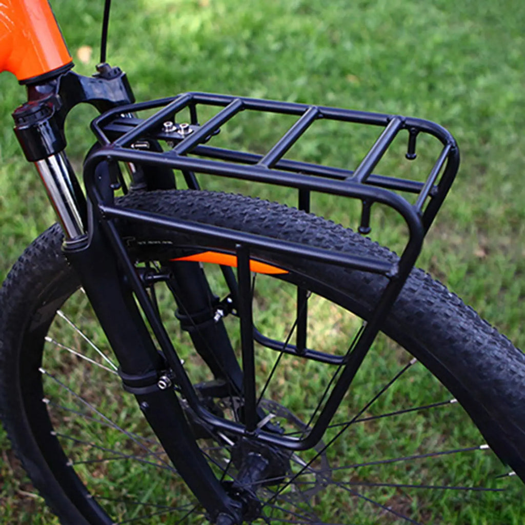 Heavy Duty Steel Front Bike Rack – 25kg Mountain & Road Cargo Front Bike Rack Nixie Default Title