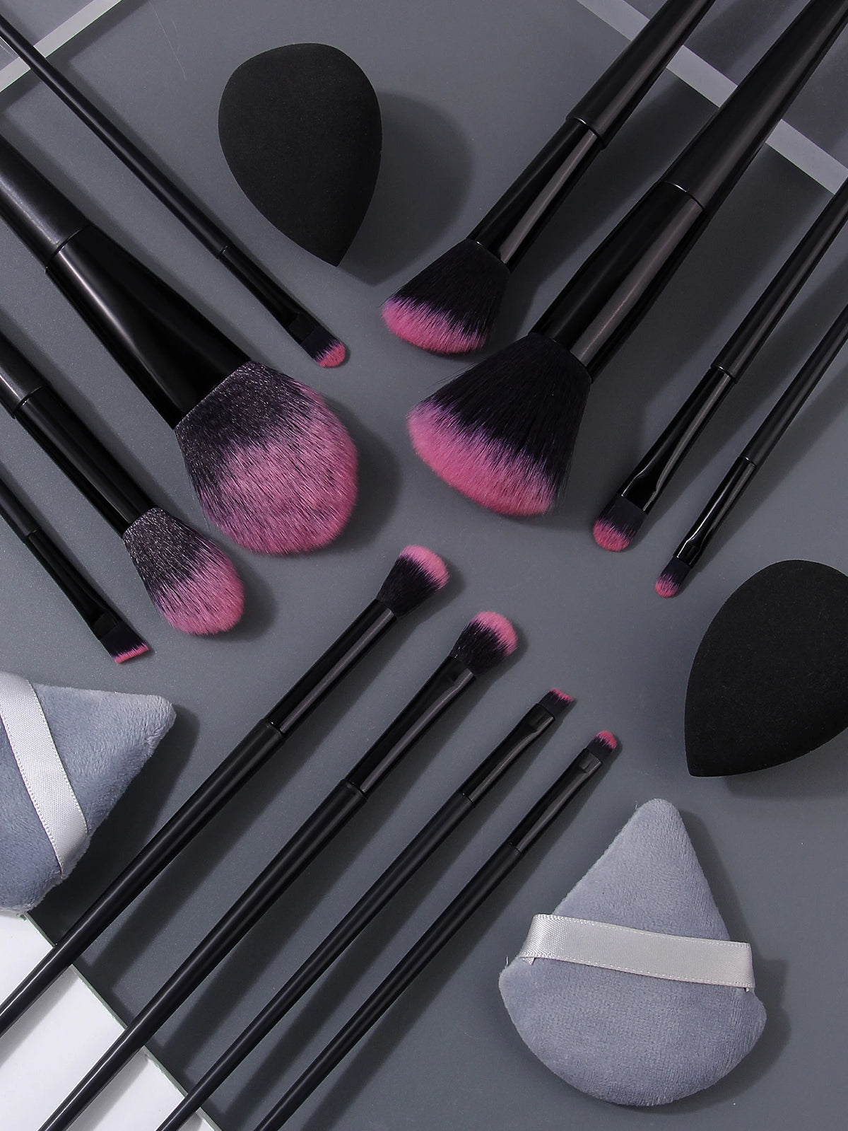 16-Piece Professional Makeup Brush Set – Soft Fluffy Brushes Makeup Brush Set Nixie