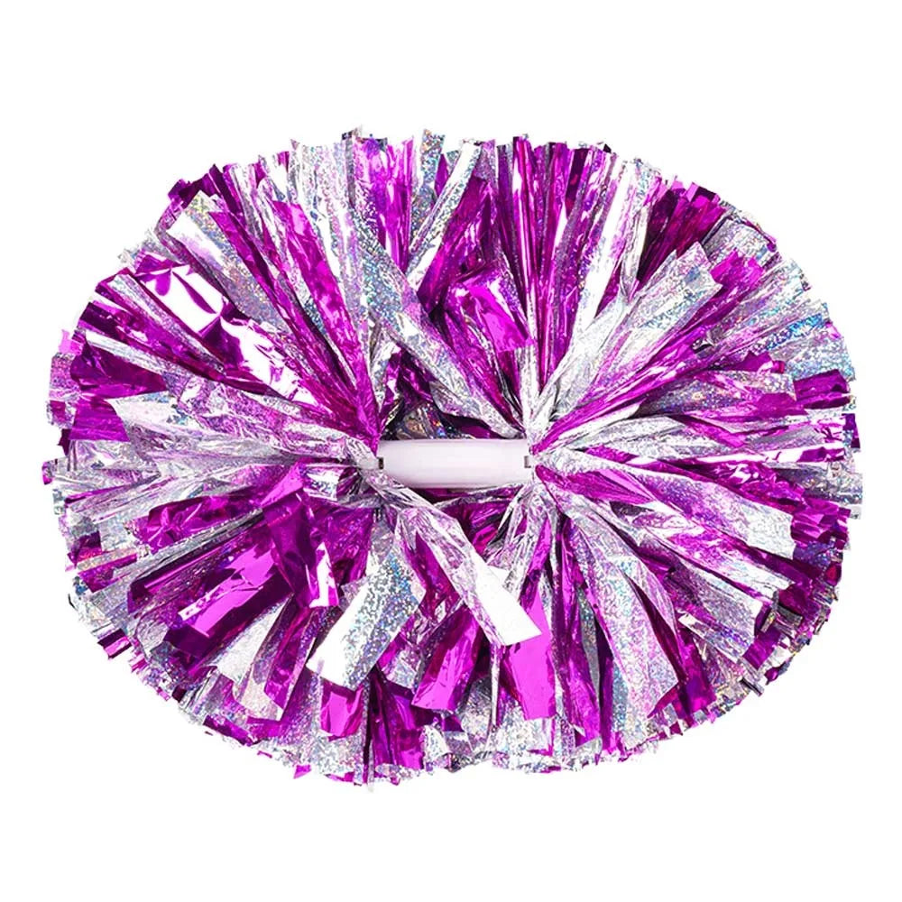 Cheerleader Pom Poms 30x37cm Multicolor Dance Props – Double Handle