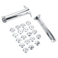 Clay Extruder Gun Set – 19 Metal Discs for Polymer Clay Clay Extruder Tool Nixie a