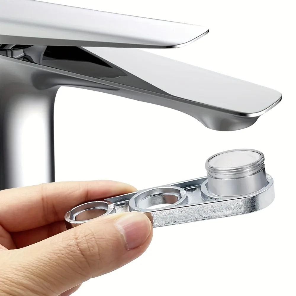 6-in-1 Faucet Bubbler Wrench – Aerator Removal Tool Faucet Aerator Wrench Nixie
