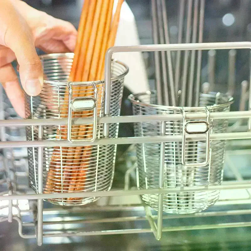 Stainless Steel Chopstick Holder & Utensil Drainer Rack Utensil Holder Rack Nixie