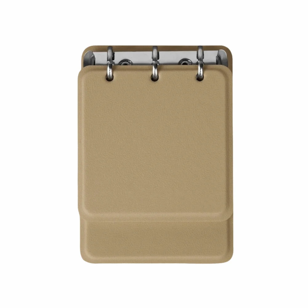 Mini 3-Ring Refillable PU Leather Pocket Notebook | Binder Journal