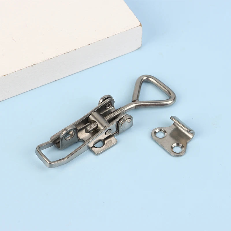 304 Stainless Steel Marine Deck Hasp Lock Latch Clamp Fastener Marine Hasp Latch Nixie