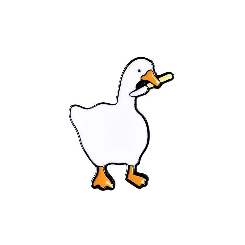Honk Honk Goose Enamel Pin – Funny Animal Lapel Badge Gift Enamel Lapel Pin Nixie
