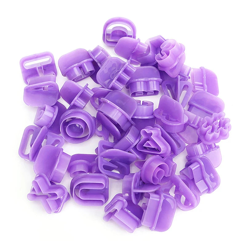 40pcs Alphabet & Number Cookie Cutters Fondant Cake Mold Set Cookie Cutter Set Nixie