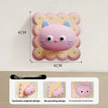 Cute Cat Door Bumper Pad – Quiet, Self-Adhesive Wall Protector