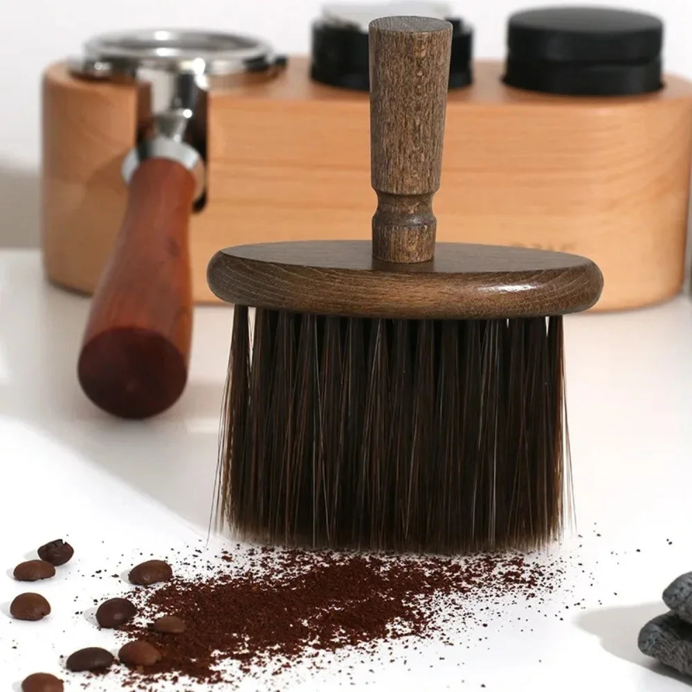 Soft Bristle Wooden Handle Keyboard & Coffee Cleaning Brush Cleaning Brush Nixie