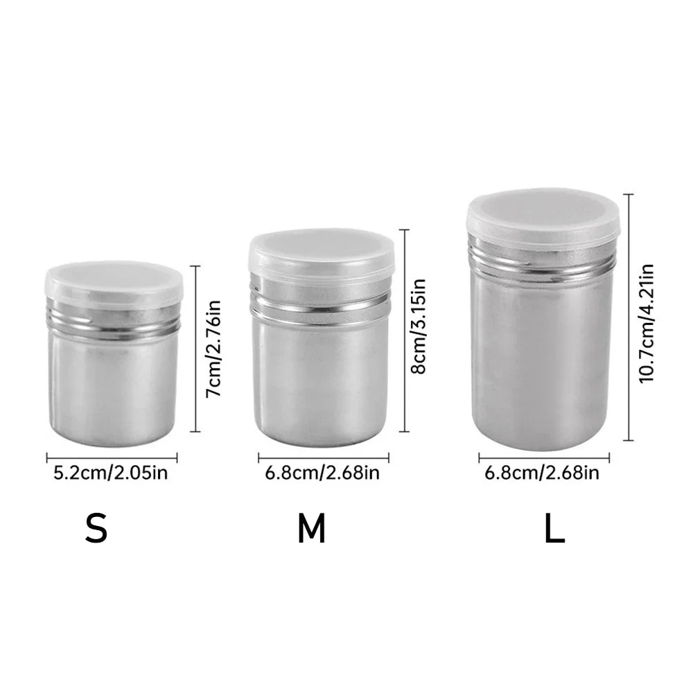 Stainless Steel Spice Jars with Lids – Seasoning Storage Containers Spice Storage Jars Nixie
