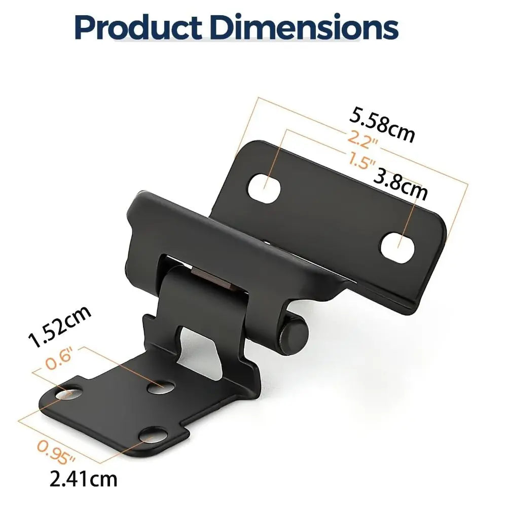 Semi-Concealed Soft-Close Cabinet Hinges | Face Frame Hardware Cabinet Hinges Nixie
