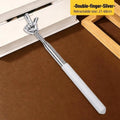 Retractable Teaching Pointer Stick – Finger Tip, Non-Slip Teaching Pointer Stick Nixie Double finger-silver