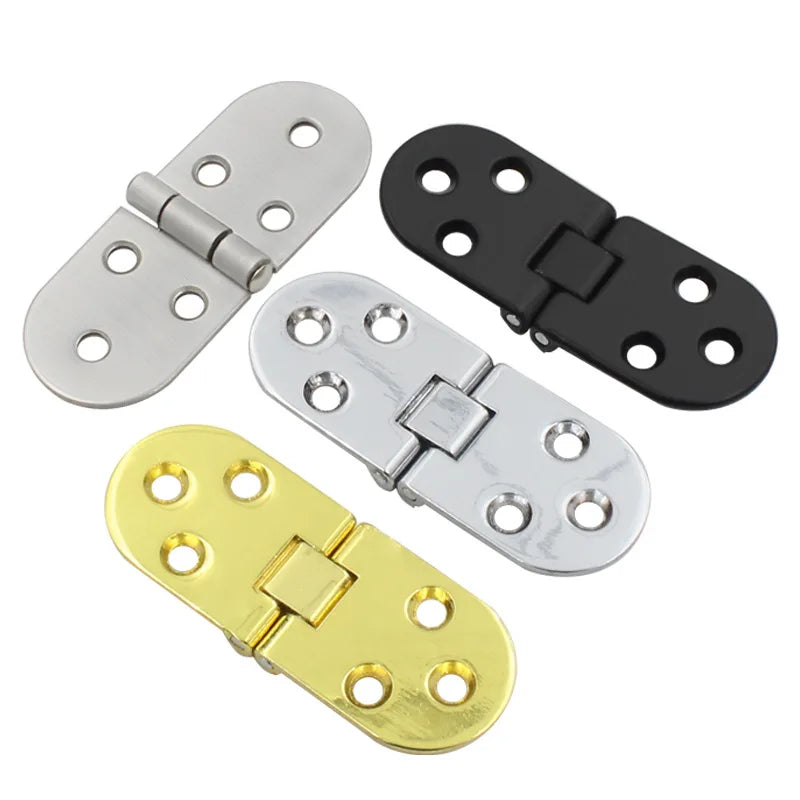 180° Flush Cabinet Hinge – Zinc Alloy Semicircle Door Hardware Cabinet Hinge Nixie
