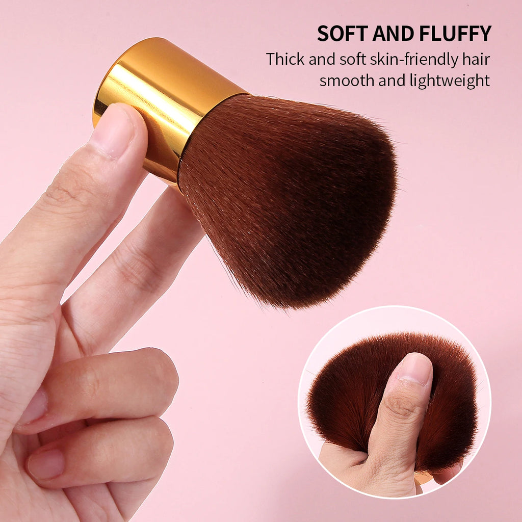 Nixie Large Head Powder Makeup Brush – Blush & Bronzer Powder Makeup Brush Nixie Default Title