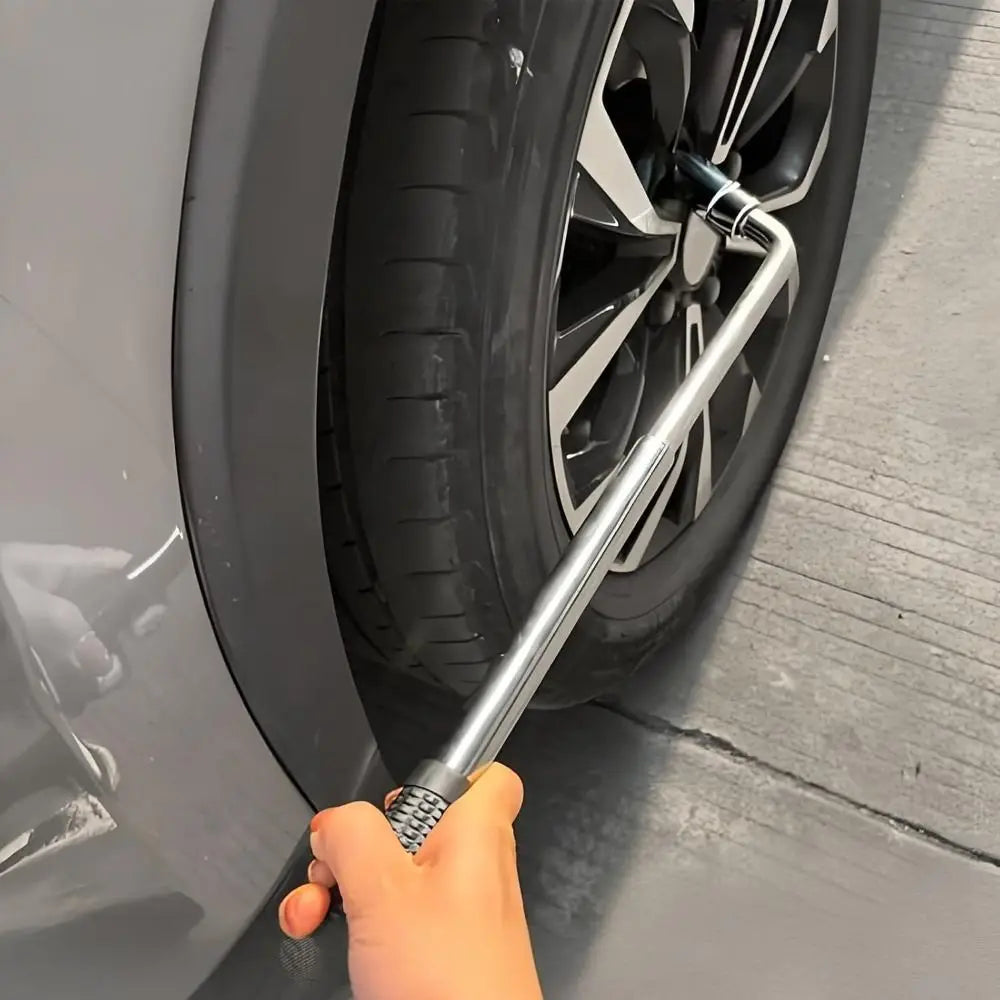 Telescoping Lug Wrench 17/19/21/23mm with Sockets | Car Repair Telescoping Lug Wrench Nixie