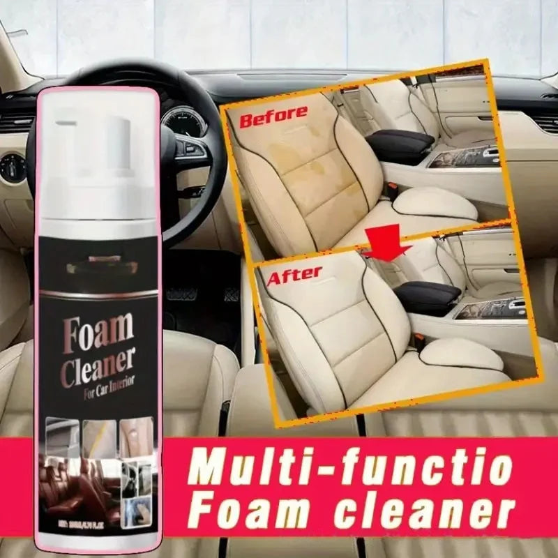 KINESHINEX Foam Cleaner Spray – Car Interior & Home Surfaces Foam Cleaner Spray Nixie