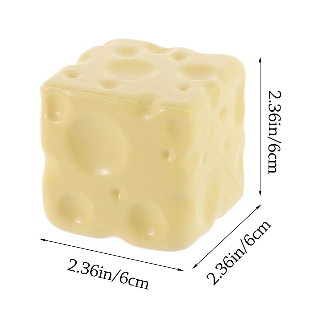 Cheese Cube Squishy ASMR Sensory Fidget Toy for Adults Squishy Fidget Toy Nixie