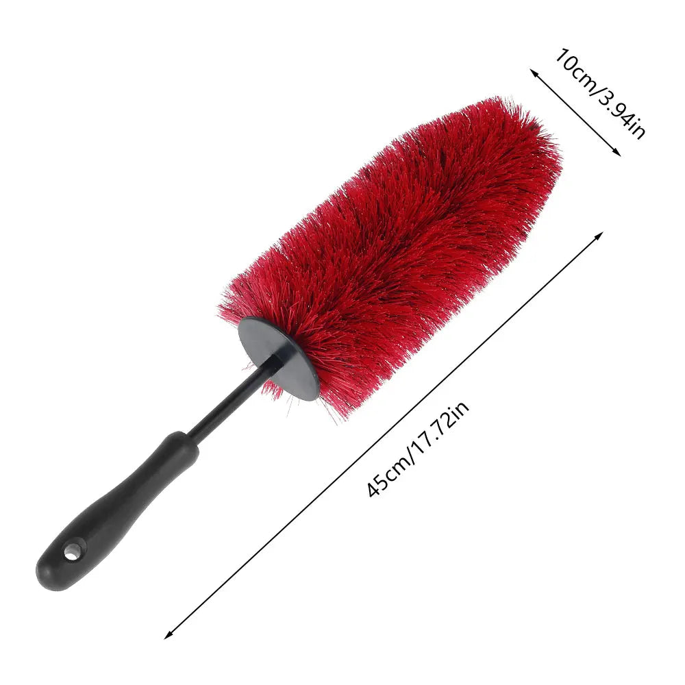 45cm Car Wheel & Rim Cleaning Brush – Soft Non-Scratch Detail Tool Wheel Cleaning Brush Nixie
