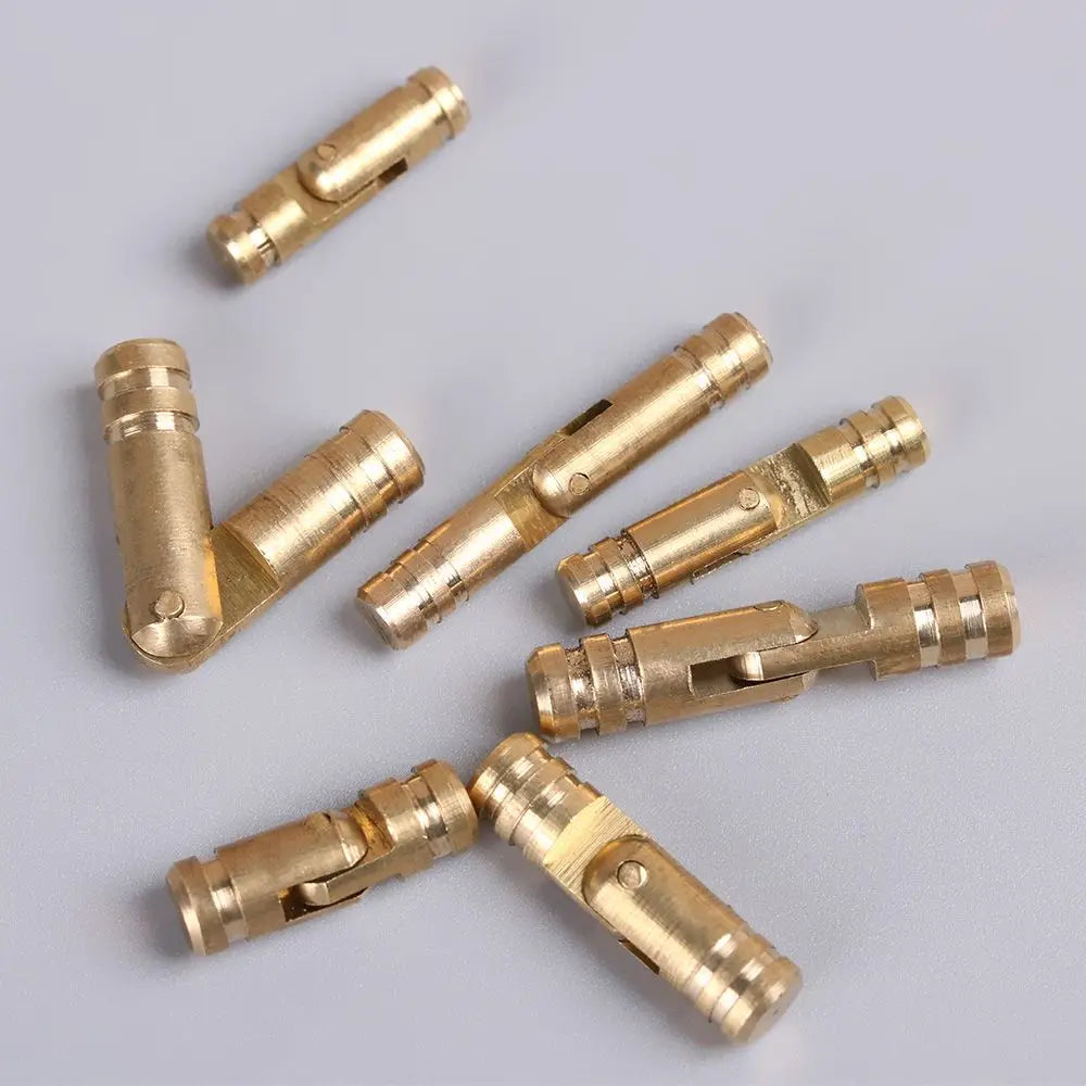 10Pcs Concealed Barrel Hinges for Jewelry Box & Wood Cases