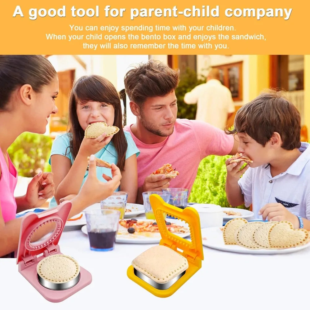 Sandwich Cutter Molds – Multi-Shape Bread Sealer & Lunch Tool Sandwich Cutter Mold Nixie
