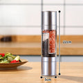 2-in-1 Salt & Pepper Grinder Set – Adjustable Ceramic Mill