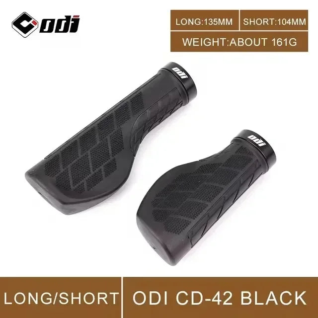 ODI Ergonomic Lock-On MTB BMX Bike Handlebar Grips Bike Handlebar Grips Nixie CD42 Black
