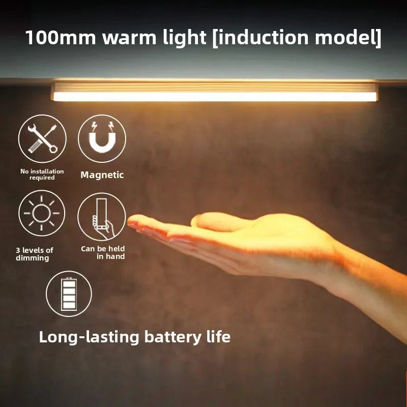 USB Rechargeable LED Motion Sensor Night Light – Cabinet & Wardrobe