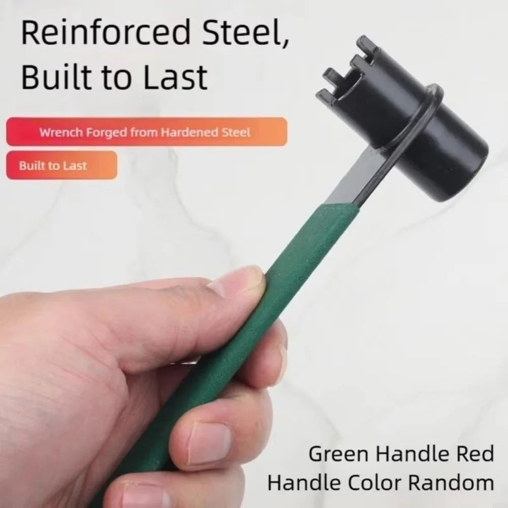 2-in-1 Angle Grinder Wrench Quick Release Four-Jaw Tool