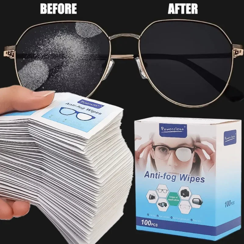 Disposable Anti-Fog Lens Wipes for Glasses & Screens | Nixie Eyeglass Lens Wipes Nixie