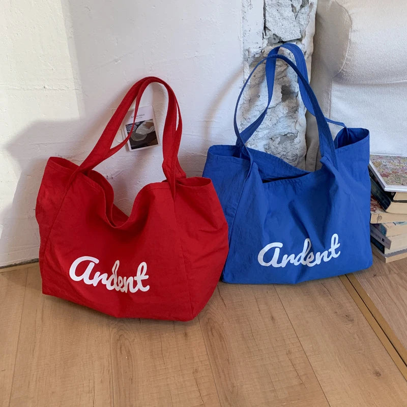 Large Canvas Tote Bag Women – Korean Fashion Shoulder Bag Women's Tote Bag Nixie