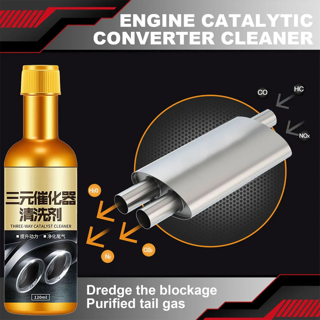 Catalytic Converter Cleaner – Fuel System Engine Booster 120ml