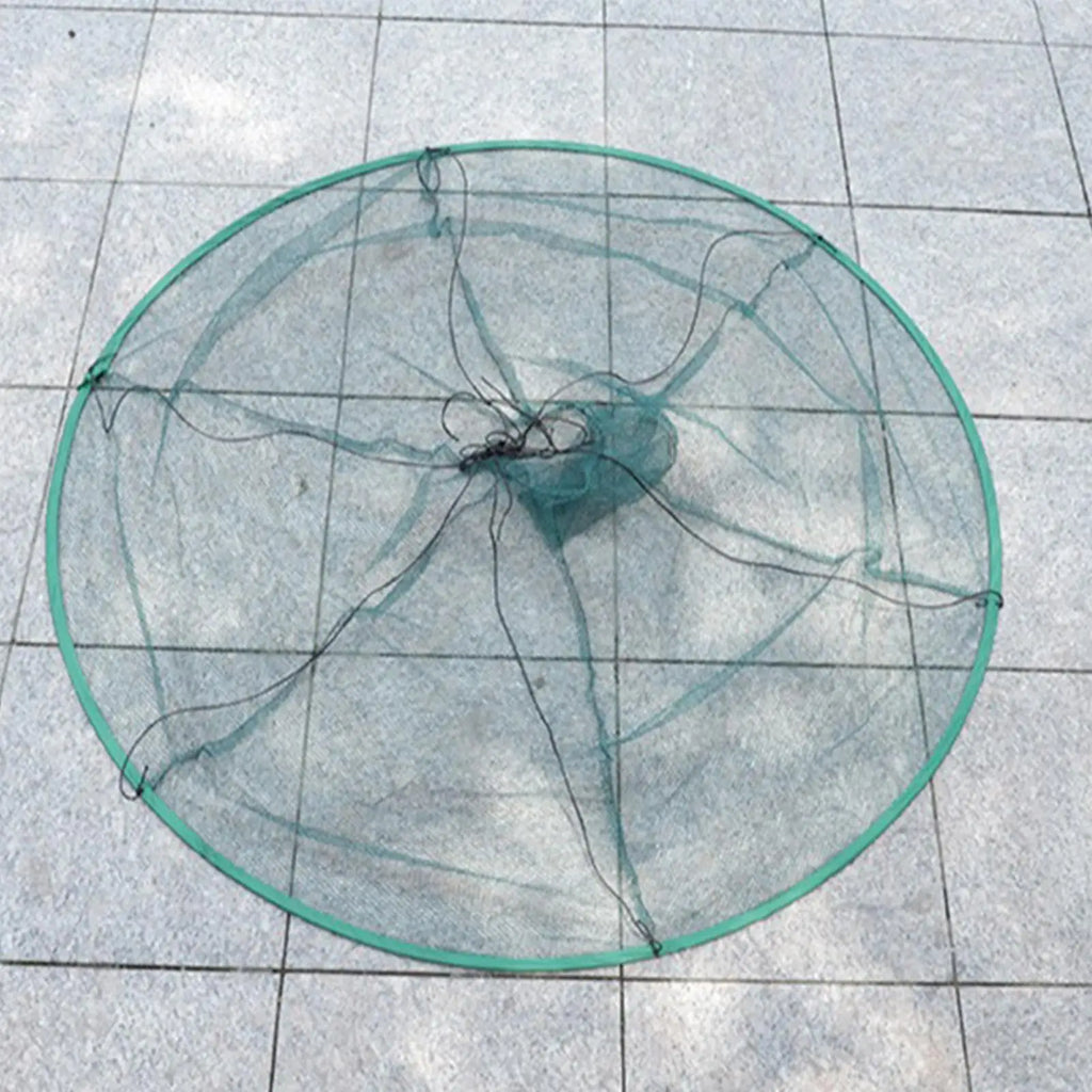 Large Round Folding Drop Fishing Net 80cm/100cm | Pier & Dock