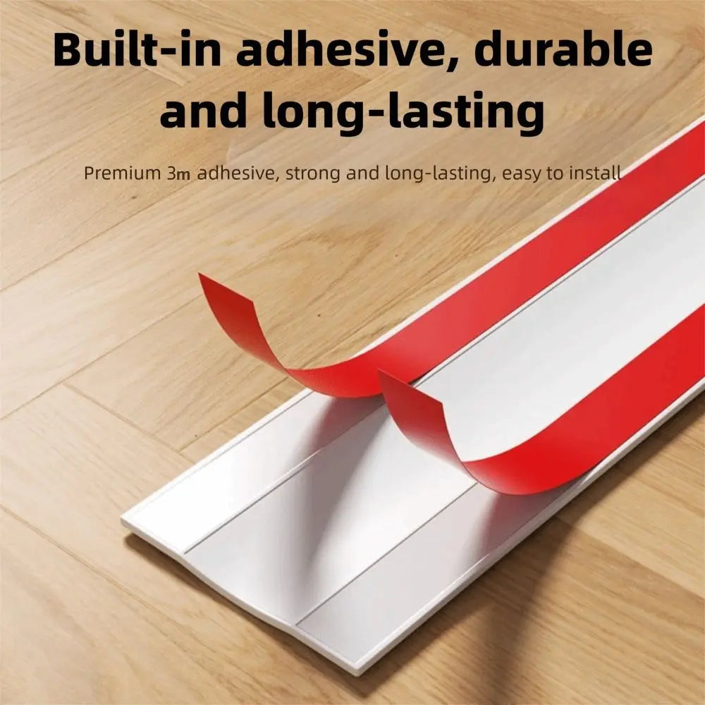 Flexible PVC Floor Cord Cover – Cable Management Wire Protector