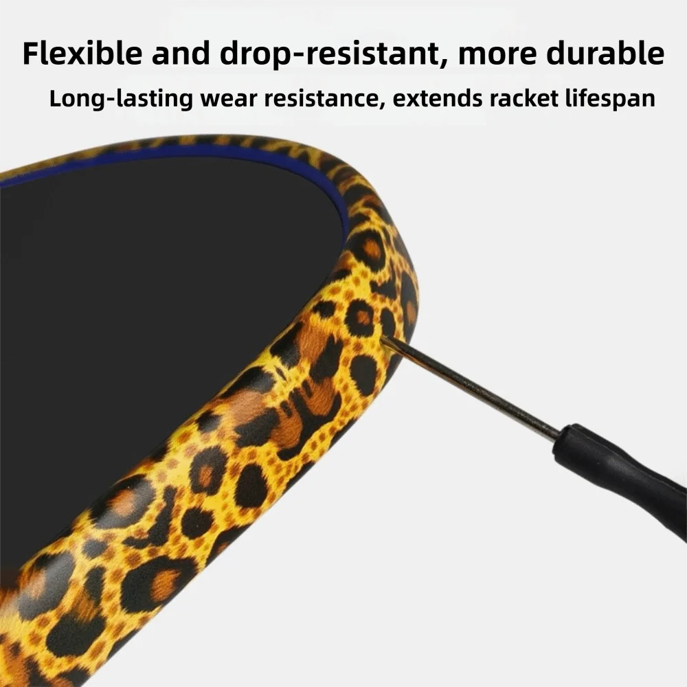 Animal Print Pickleball Paddle Edge Guard Tape | TPU Scratch-Proof Paddle Edge Guard Nixie