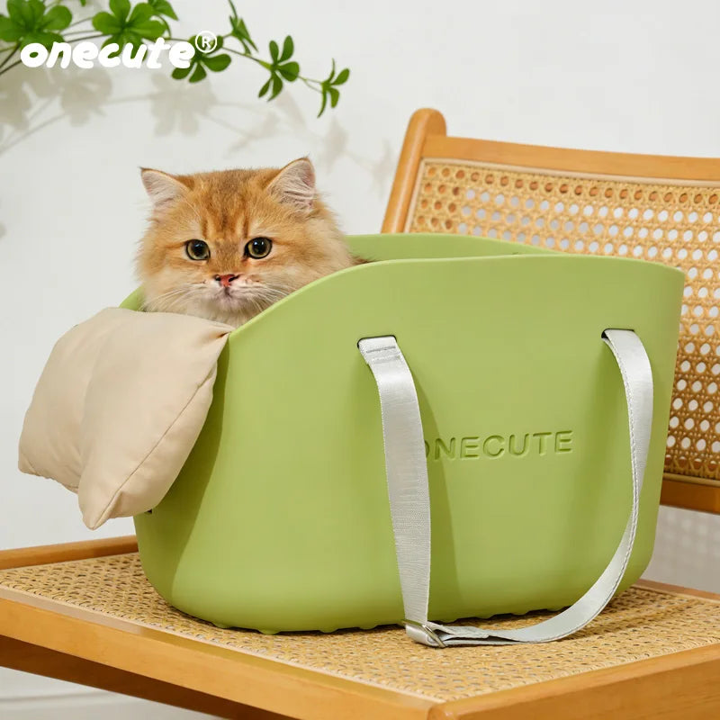 EVA Pet Carrier Bag – Waterproof Breathable Dog Cat Backpack