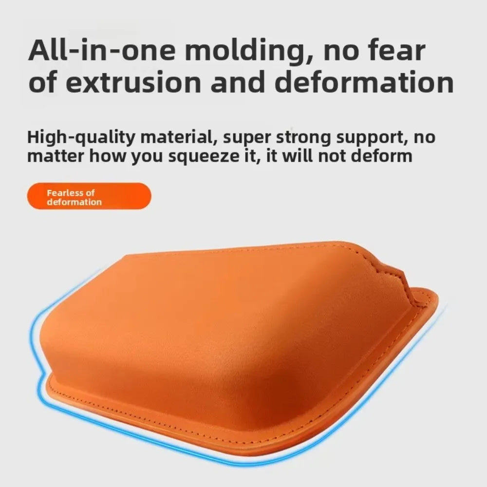 PU Leather Car Storage Pocket | Self-Adhesive Seat Organizer Car Seat Organizer Nixie