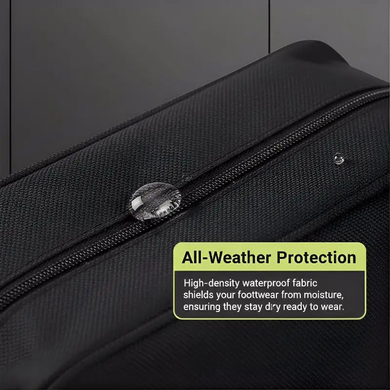 Waterproof Oxford Shoe Bag for Gym, Travel & Sports 33x12cm