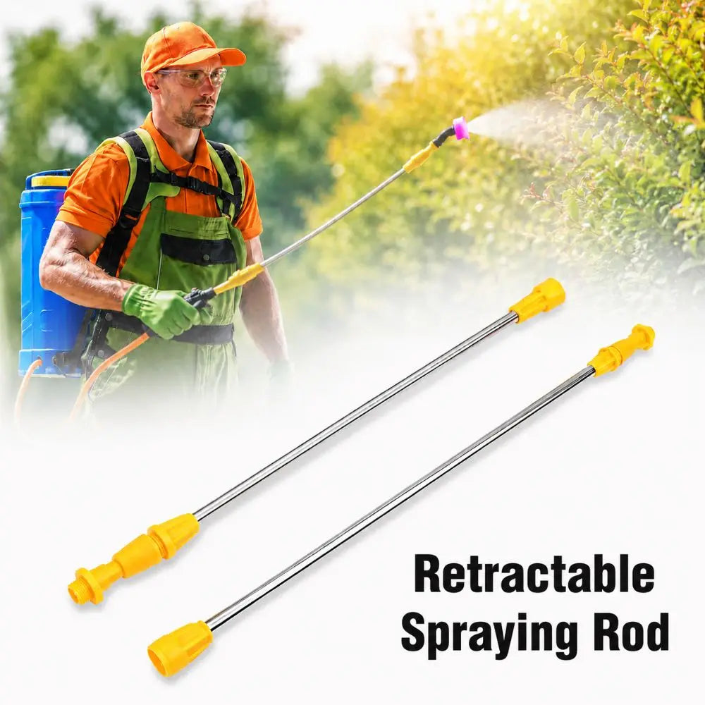 Retractable Garden Sprayer Rod 0.45–0.8m | Stainless Steel