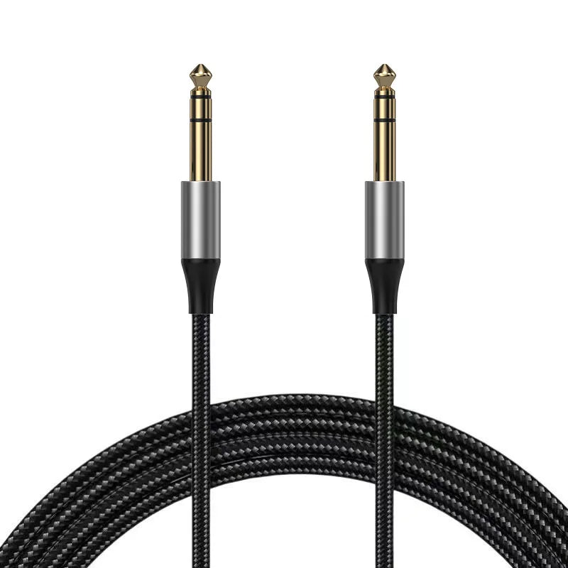 6.35mm Mono Jack Guitar Instrument Cable 1/4" TS Male to Male Instrument Cable Nixie