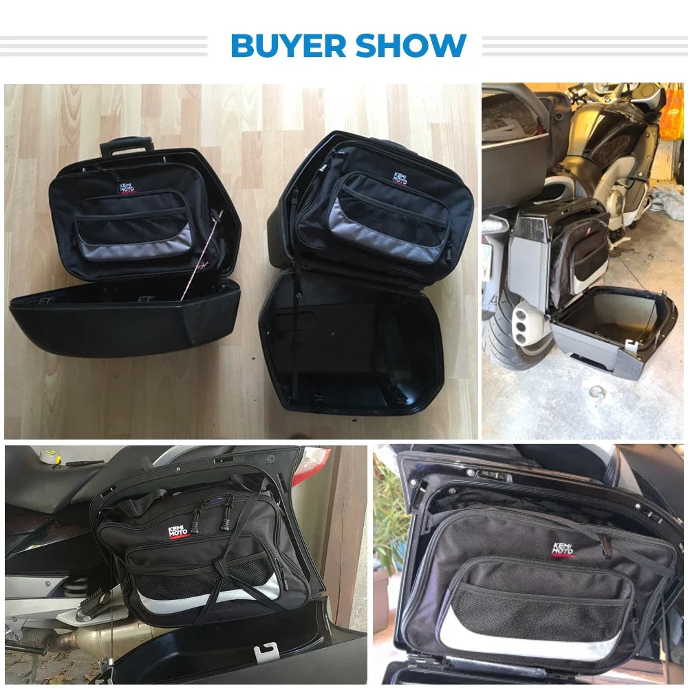 KEMITOUR BMW Motorcycle Saddlebag Inner Bags R1250RT R1200RT Motorcycle Pannier Bags Nixie