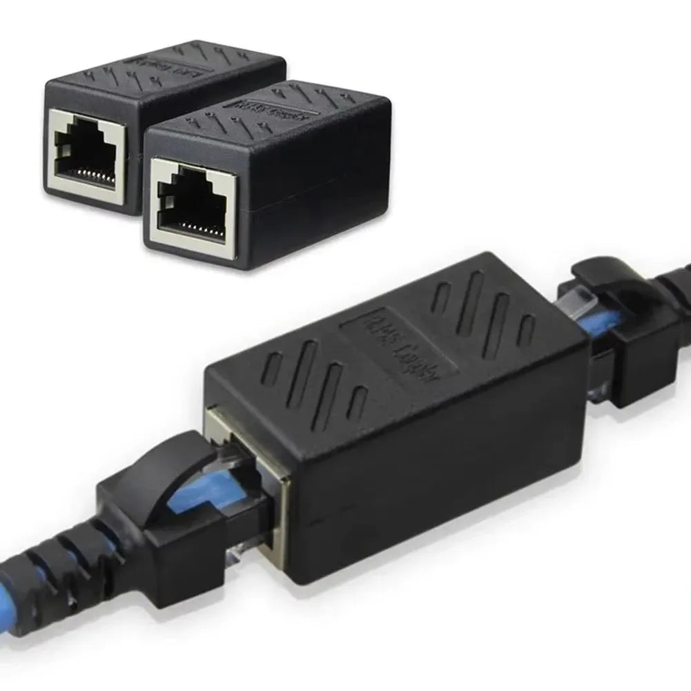 RJ45 Ethernet Coupler 1000Mbps – Cat6/Cat5e LAN Extender