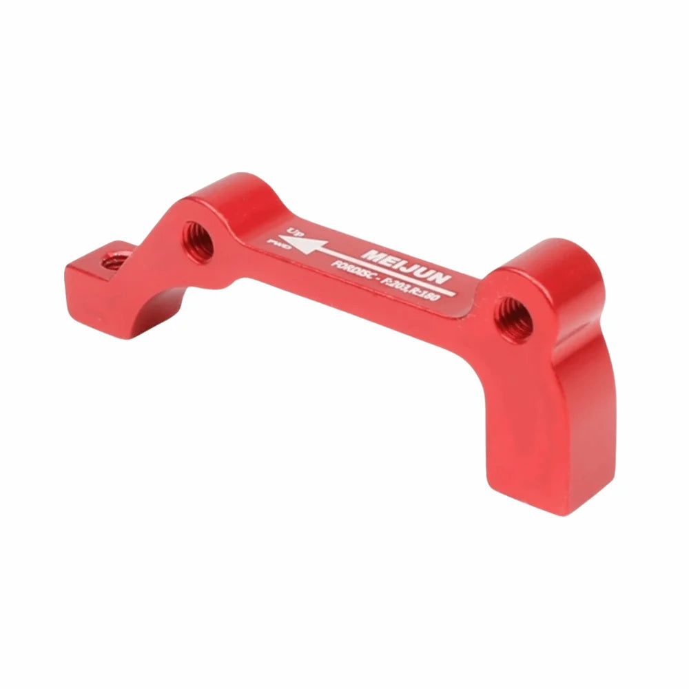 Red CNC Aluminum IS Mount Disc Brake Caliper Adapter R203