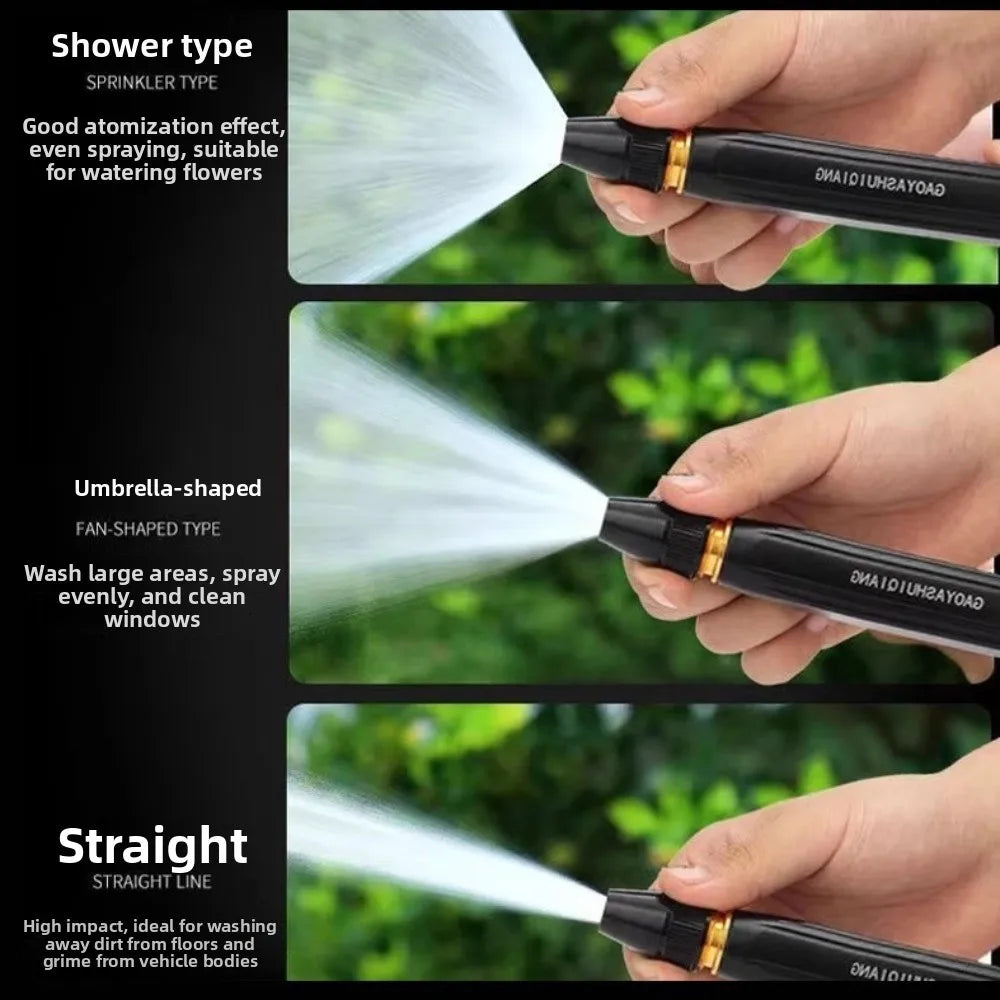 High-Pressure Car Wash Water Gun Nozzle | Garden Hose Spray Garden Hose Nozzle Nixie
