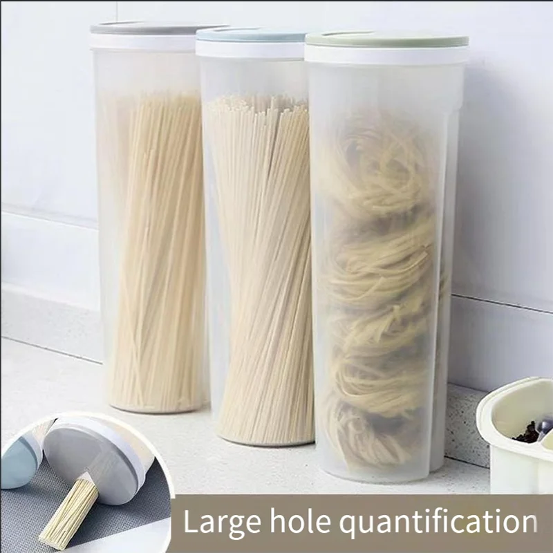 Food Grade Plastic Noodle Sealed Storage Container | Kitchen Food Storage Container Nixie
