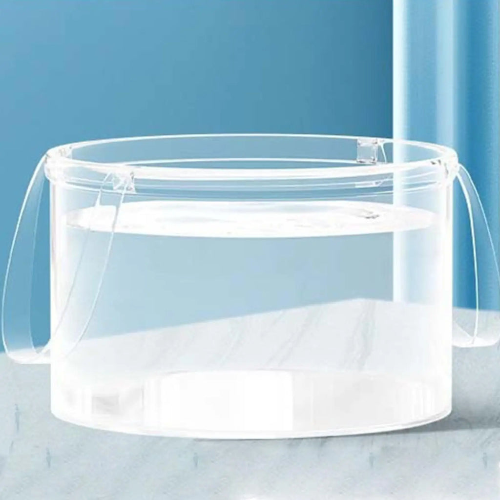 Clear Foldable Wash Basin for Travel, Camping & Kitchen Foldable Wash Basin Nixie