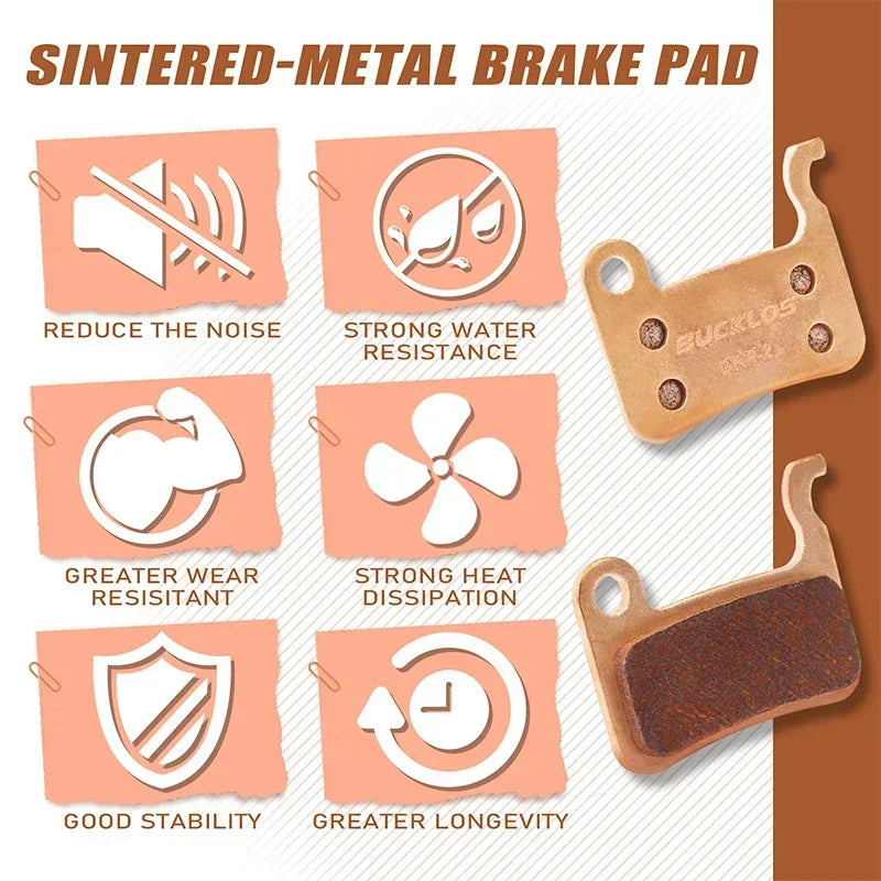 BUCKLOS MTB Hydraulic Disc Brake Pads – Shimano A01S M535 Disc Brake Pads Nixie
