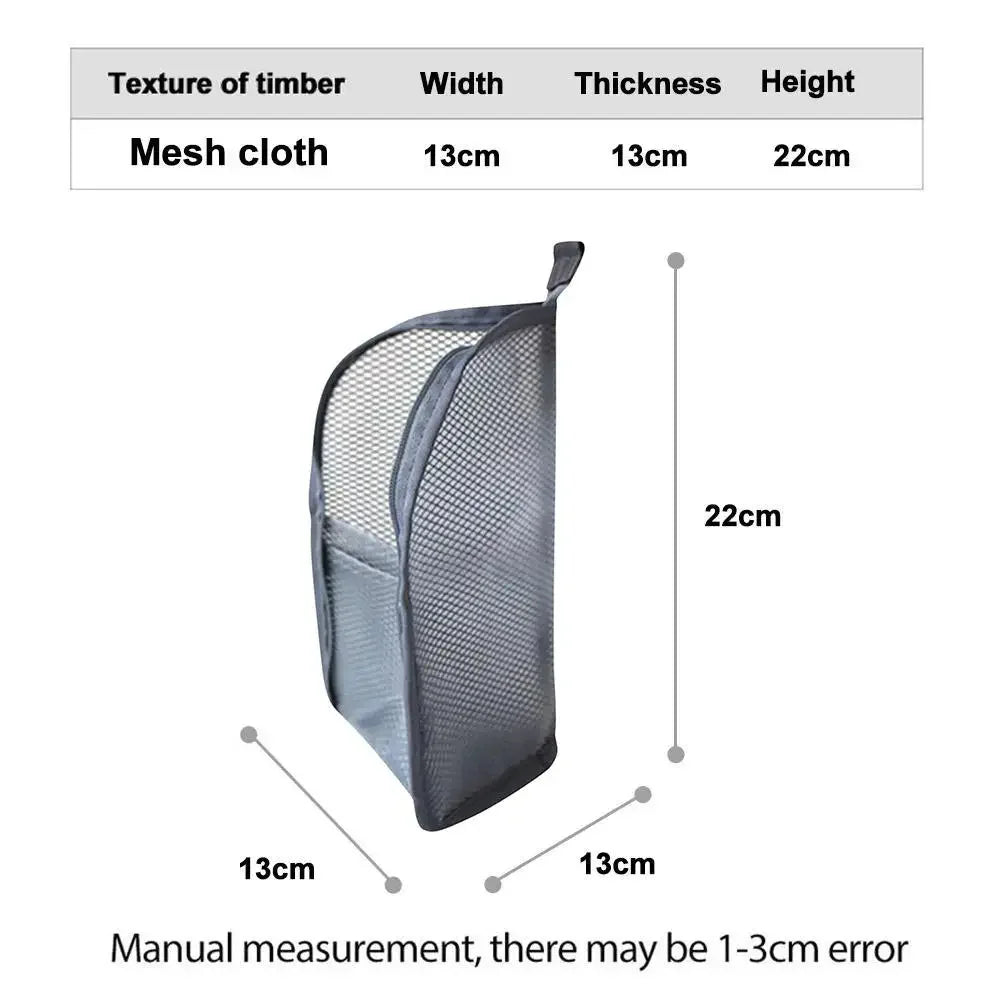 Standing Mesh Toiletry Bag – Travel Cosmetic Organizer Mesh Toiletry Bag Nixie