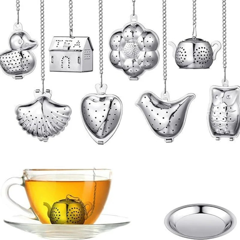 Stainless Steel Tea Infuser Strainer & Herbal Spice Filter