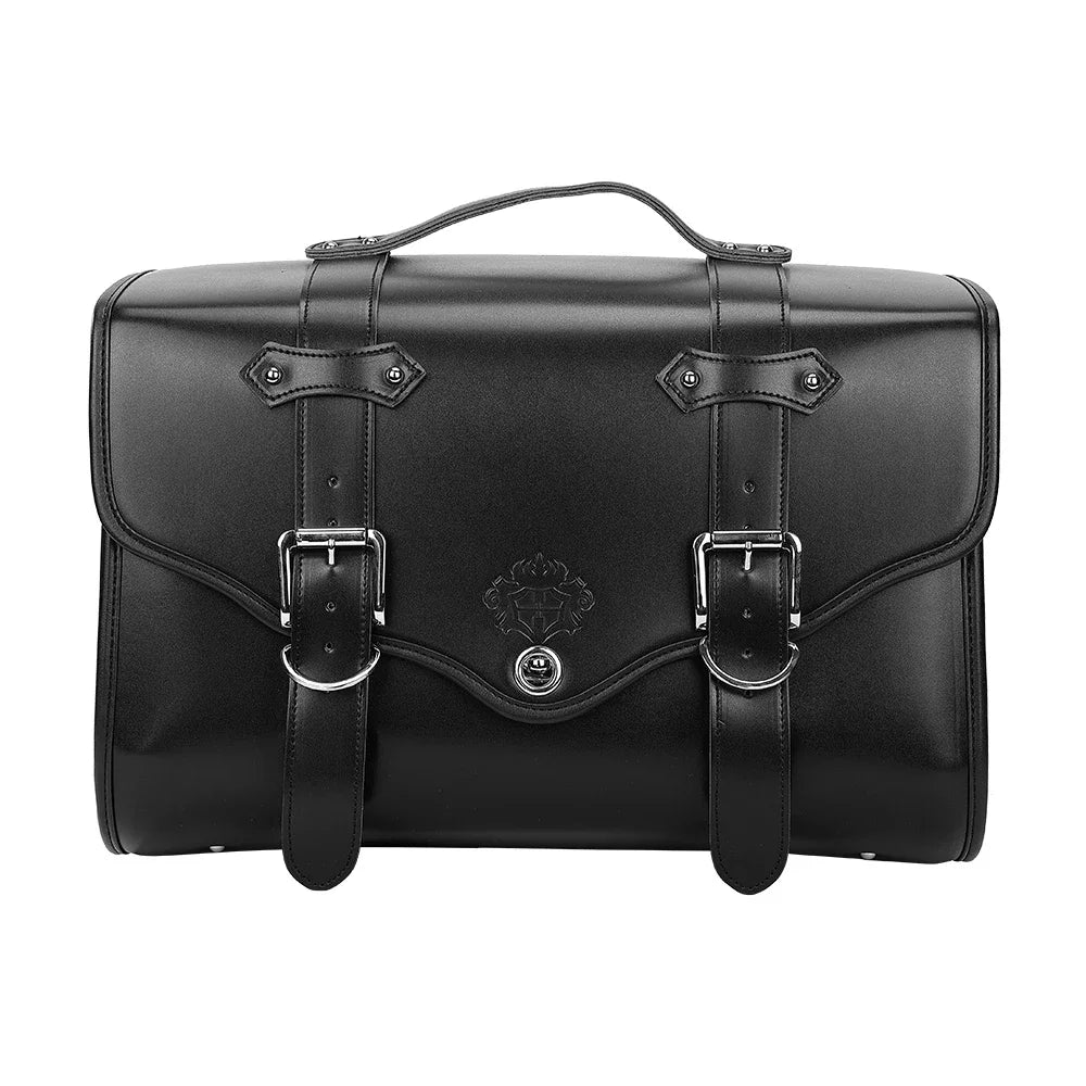 KEMITOUR Motorcycle Tail Bag 20L/30L Waterproof PU Leather Motorcycle Tail Bag Nixie Type A 30L